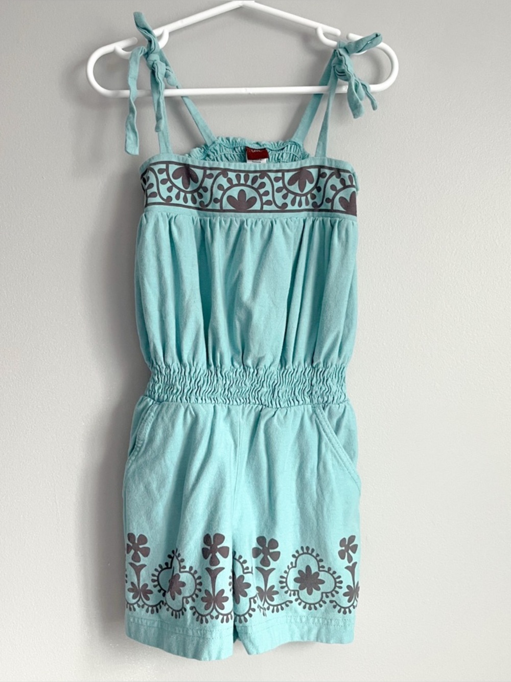 Tea Collection Romper - Size 5